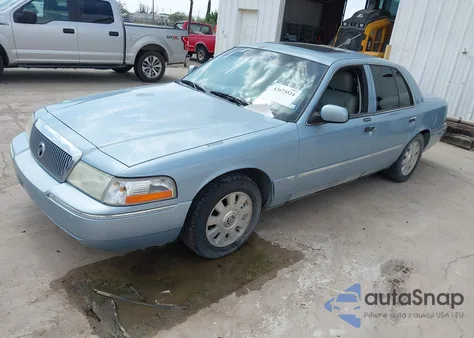 2005 Mercury Grand Marquis Ls/Lse из США, поврежденный, VIN 2MHFM75W05X638599